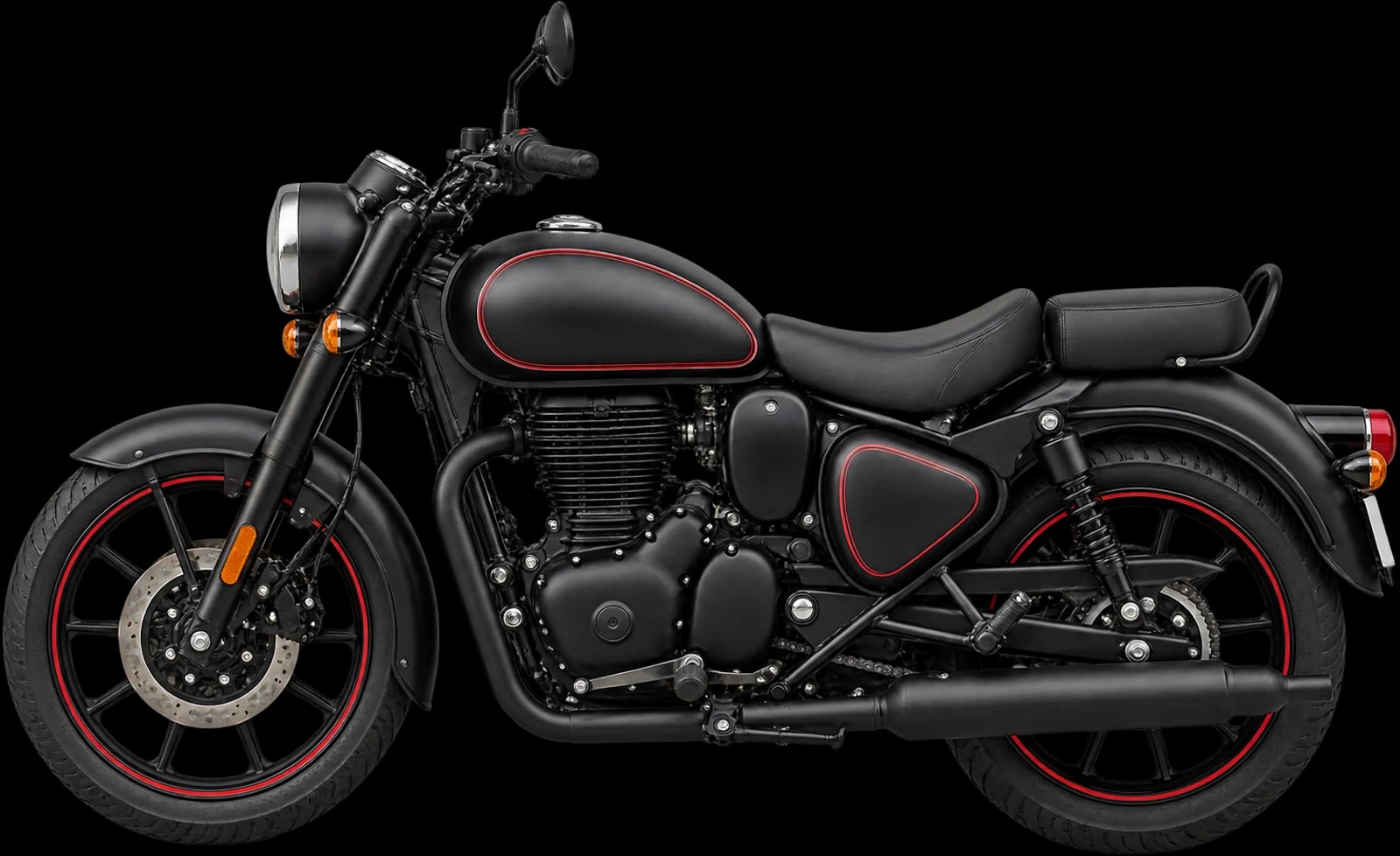 Royal Enfield Classic 350 Stealth Black